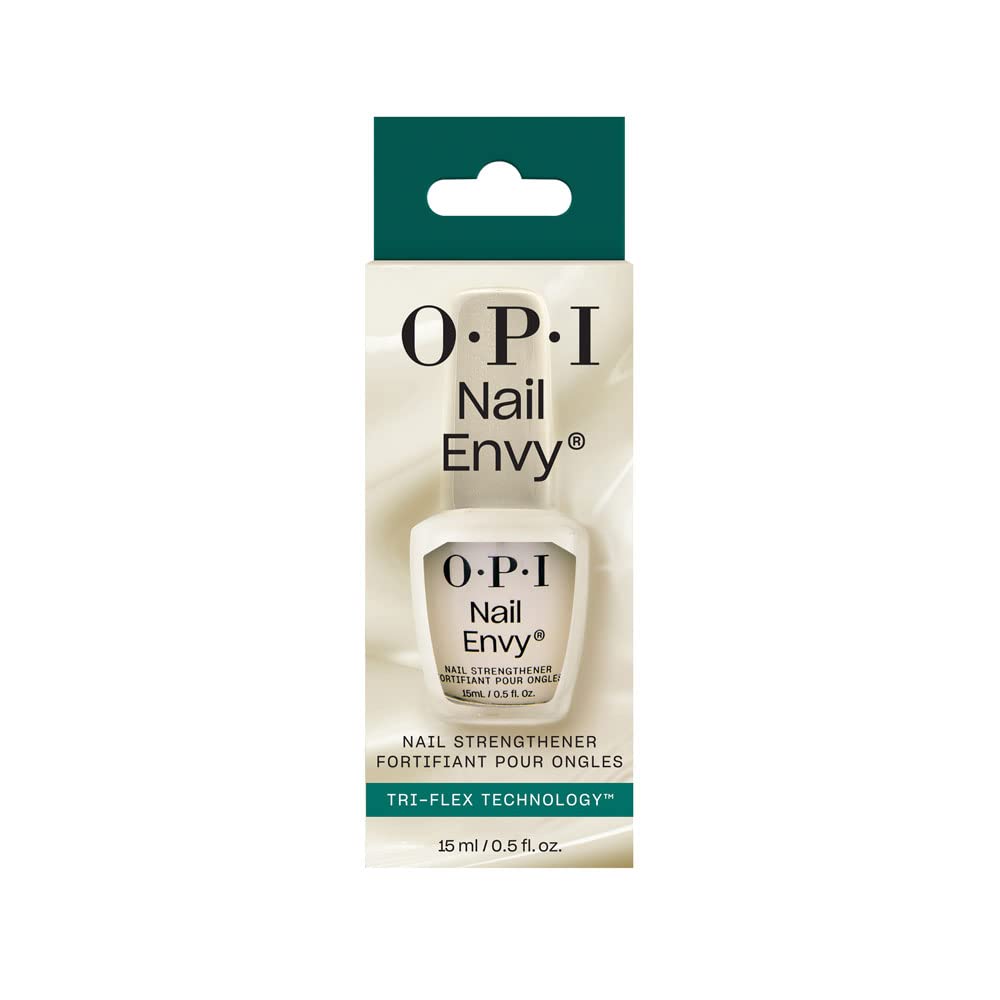 OPI Nail Envy Nail Strengthener Clear | Strengthening Nail Polish Treatment | For Weak & Thin Nails : Beauty & Personal Care