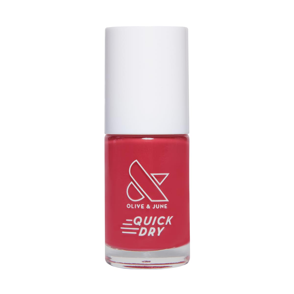 Olive & June Quick Dry Summer Nail Polish | Instant Fast-Drying Smudgeproof | 15-free Vegan Cruelty-Free | Lasts up to 5 Days | Salon-Quality Manicure Pedicure at Home | Swan Opaque White : Beauty & Personal Care
