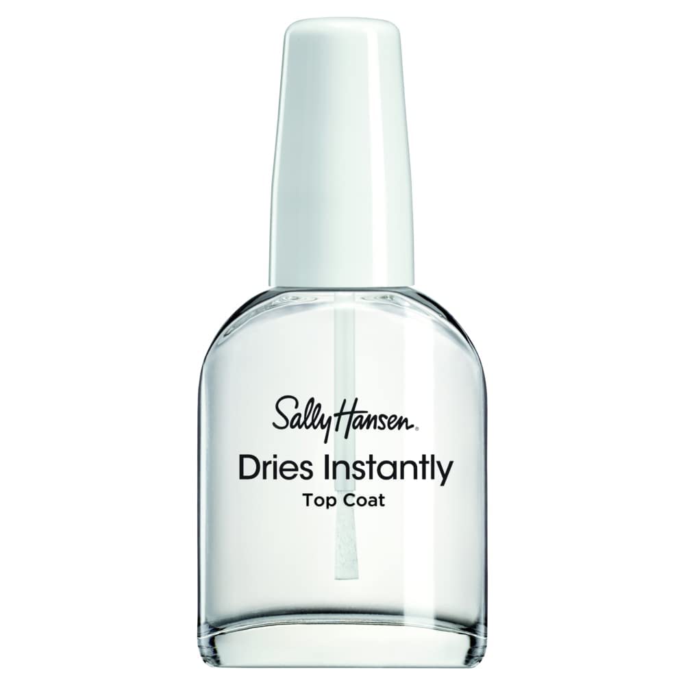 Sally Hansen Insta-Dri®. Dries Instantly Top Coat. Quick Dry. Long Lasting. Streak-Free Shine. Clear Nail Polish : Beauty & Personal Care