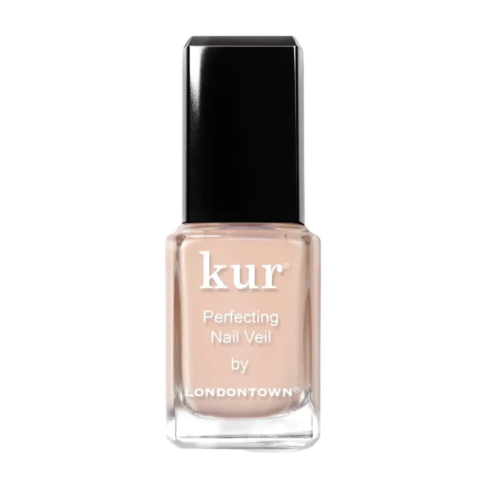 LONDONTOWN Perfecting Nail Veil. Sheer. Buildable Nail Tint Plus Nail Strengthener. Hydrates & Conditions Nails. #3 Violet Mauve Tint. 0.4 Fl Oz : Beauty & Personal Care