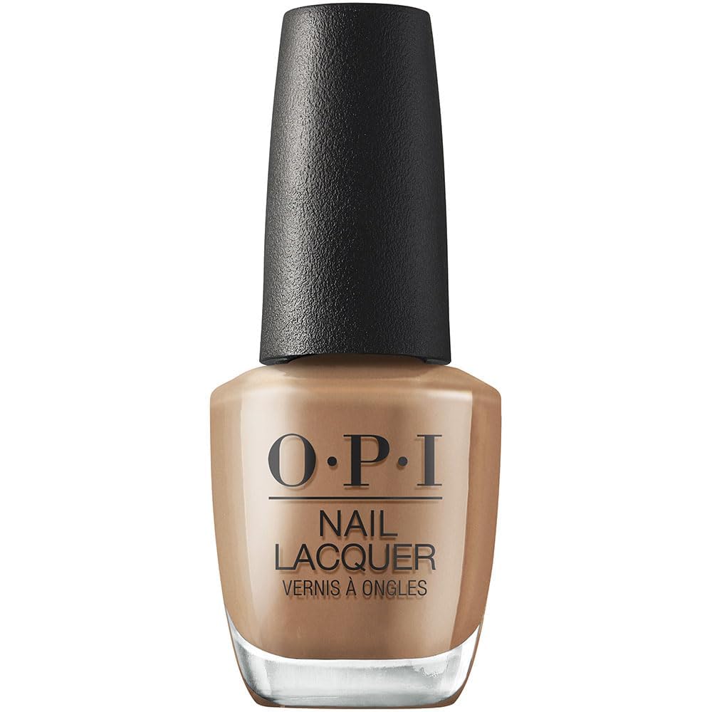 OPI Nail Lacquer Bubble Bath | Sheer Nude Pink Crème Chip Resistant Nail Polish | Fast Drying. Streak Free
