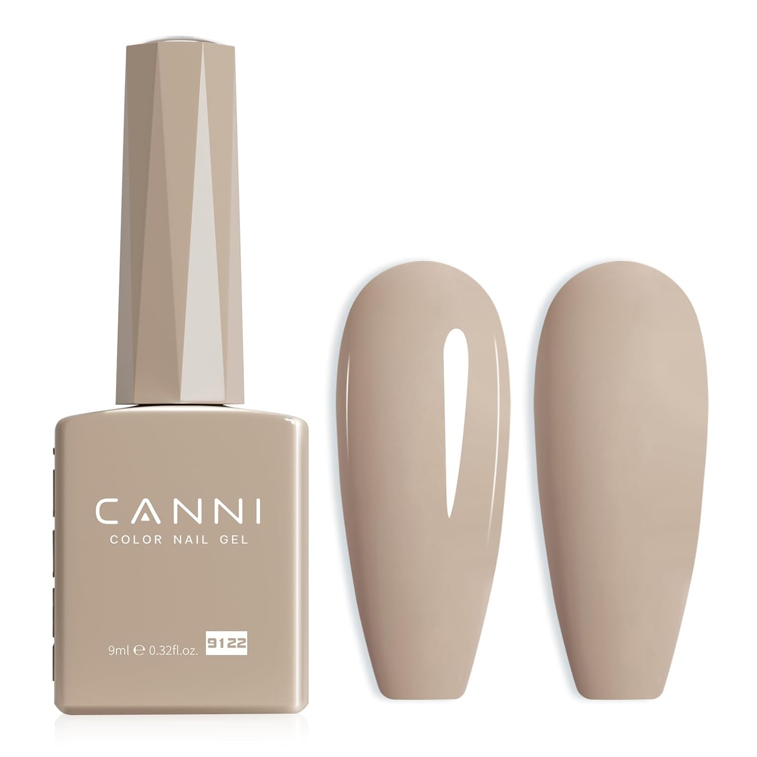 CANNI Light Pink Gel Nail Polish. 1Pcs Baby Pink Gel Polish Soft Pale Color High Gloss Soak Off U V Nail Manicure Salon DIY : Beauty & Personal Care