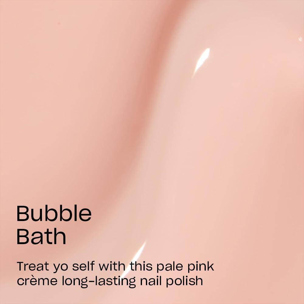 OPI Infinite Shine Bubble Bath | Sheer Nude Pink Crème Long Wear Gel Like Nail Polish | Vegan. Long Lasting. Streak Free : Beauty & Personal Care
