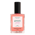 Manucurist - Pink Sorbet Green™ Jelly Nail Polish - Pink Sheer Nail Polish. Glossy Effect - 82.5% Natural Origin Ingredients - Vegan & Made in France - 0.5 fl oz : Beauty & Personal Care