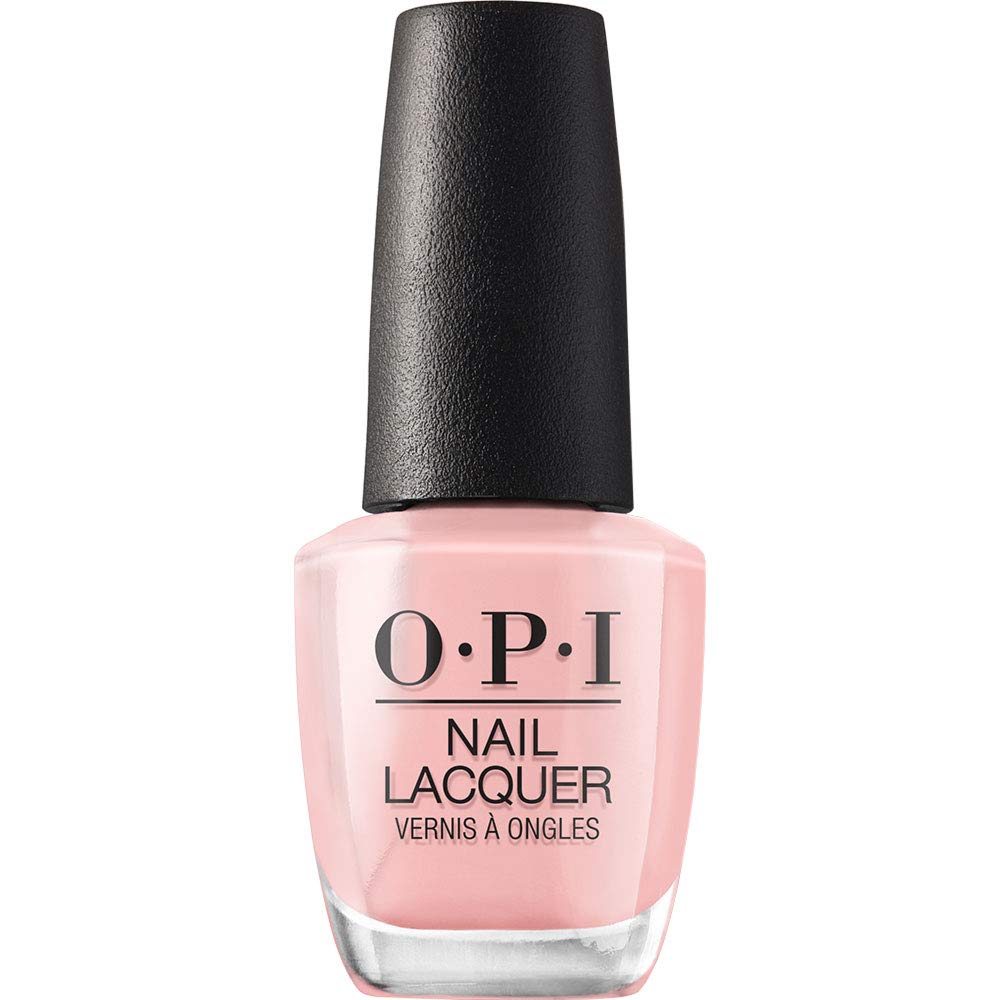 OPI Nail Lacquer Strawberry Margarita | Opaque Bright Pink Crème Chip Resistant Nail Polish | Fast Drying. Streak Free