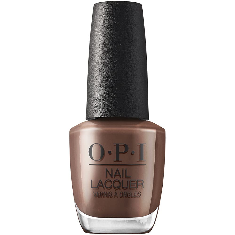 OPI Nail Lacquer Bubble Bath | Sheer Nude Pink Crème Chip Resistant Nail Polish | Fast Drying. Streak Free