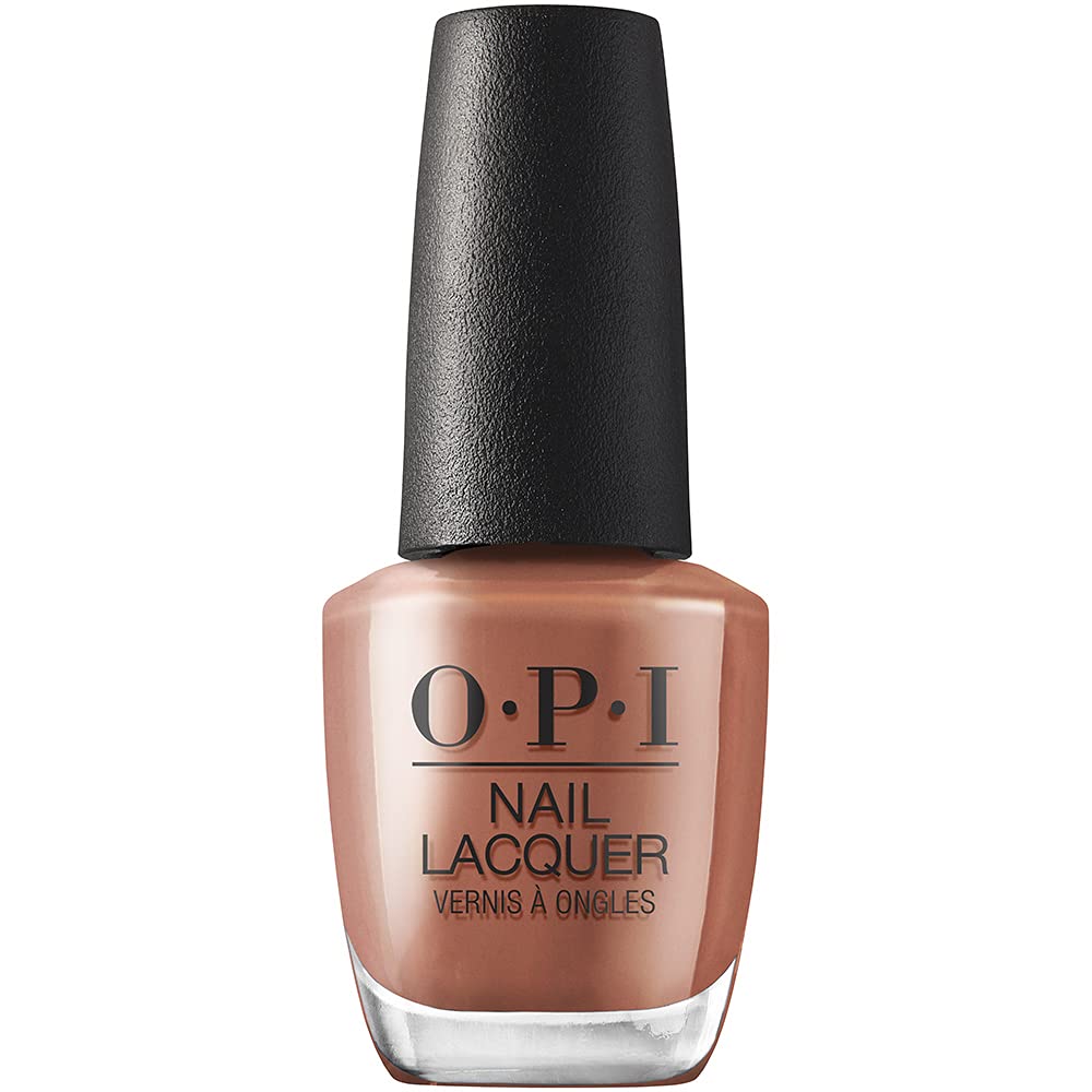 OPI Nail Lacquer Bubble Bath | Sheer Nude Pink Crème Chip Resistant Nail Polish | Fast Drying. Streak Free