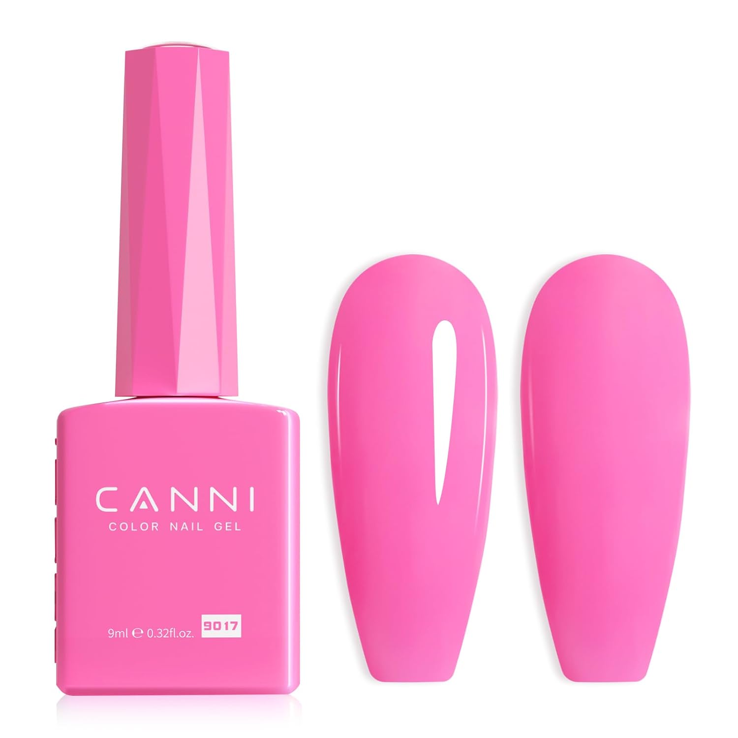 CANNI Light Pink Gel Nail Polish. 1Pcs Baby Pink Gel Polish Soft Pale Color High Gloss Soak Off U V Nail Manicure Salon DIY : Beauty & Personal Care