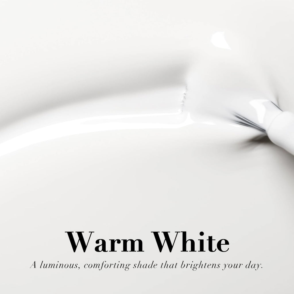 AZUREBEAUTY Warm White Nail Polish | Quick Dry. Long-Lasting. Natural Glossy Finish for DIY Manicure & Nail Art. Salon Quality for Women : Beauty & Personal Care