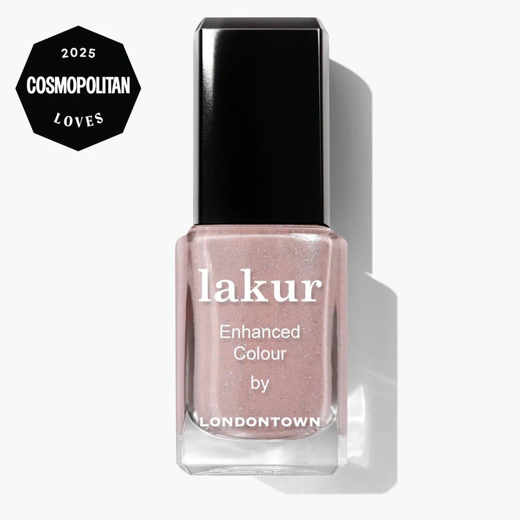 LONDONTOWN Lakur Nail Polish – Nude & Brown Shades. Champagne in Bed. 0.4 Fl Oz. Long-Lasting. Streak-Free. Chip-Resistant | 21+ Free Non-Toxic Vegan Nail Color. Strengthens & Hydrates Nails : Beauty & Personal Care
