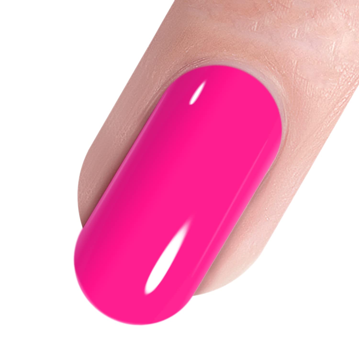 Vishine Nail Gel Polish. 15ml Soak Off Nail Gel Polish Nail Art Manicure Salon DIY at Home Long-lasting - Hot Pink 0.5 OZ : Beauty & Personal Care