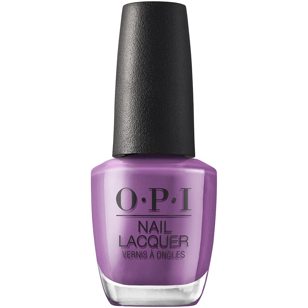 OPI Nail Lacquer Strawberry Margarita | Opaque Bright Pink Crème Chip Resistant Nail Polish | Fast Drying. Streak Free