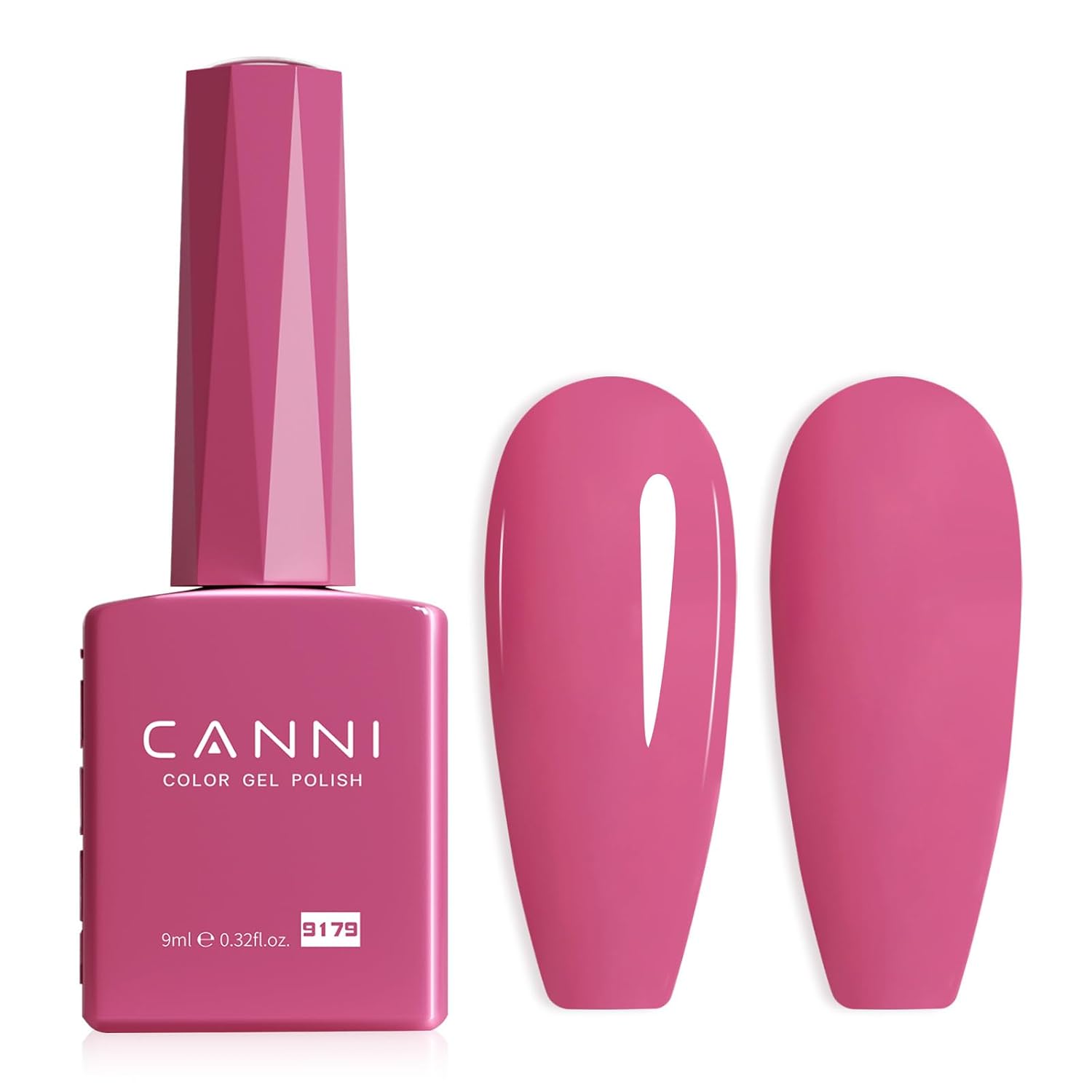 CANNI Light Pink Gel Nail Polish. 1Pcs Baby Pink Gel Polish Soft Pale Color High Gloss Soak Off U V Nail Manicure Salon DIY : Beauty & Personal Care