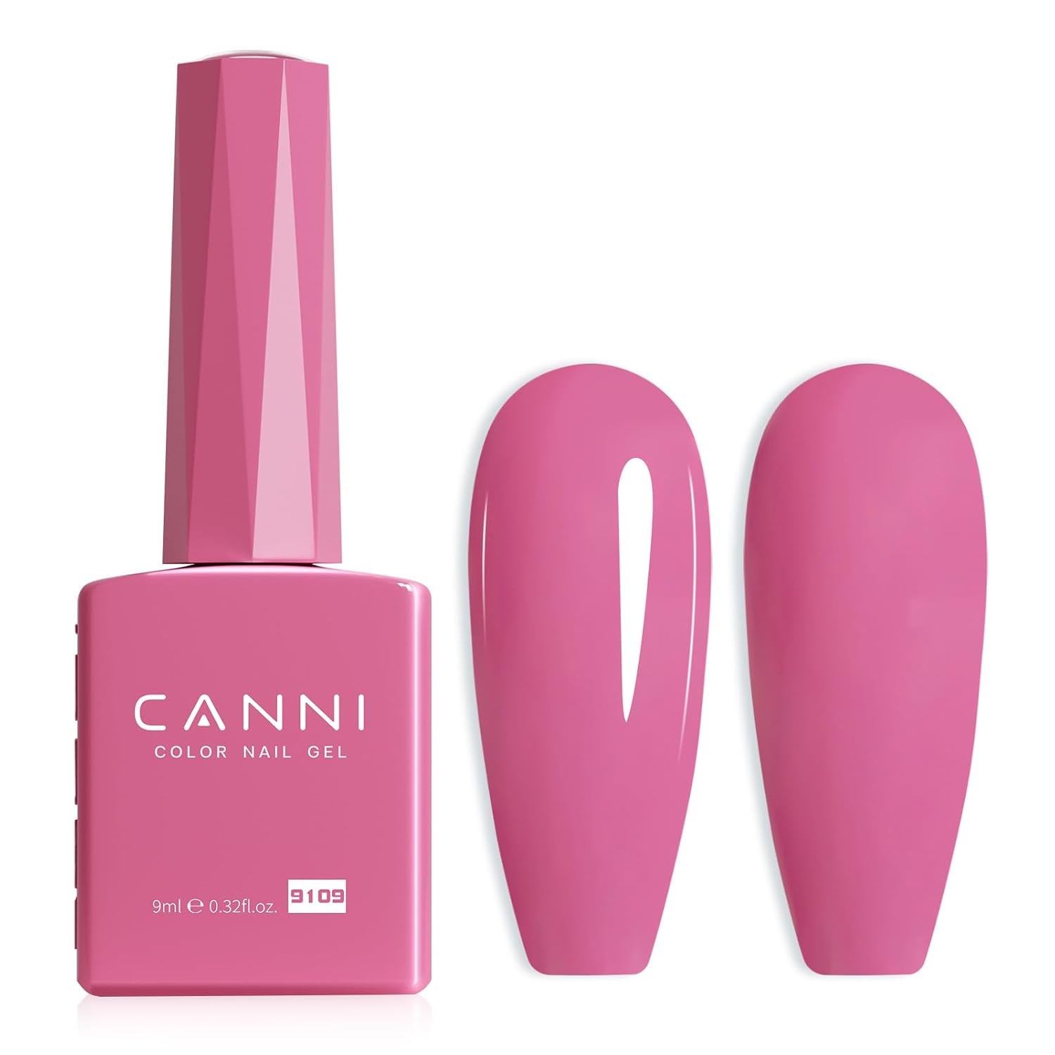 CANNI Light Pink Gel Nail Polish. 1Pcs Baby Pink Gel Polish Soft Pale Color High Gloss Soak Off U V Nail Manicure Salon DIY : Beauty & Personal Care