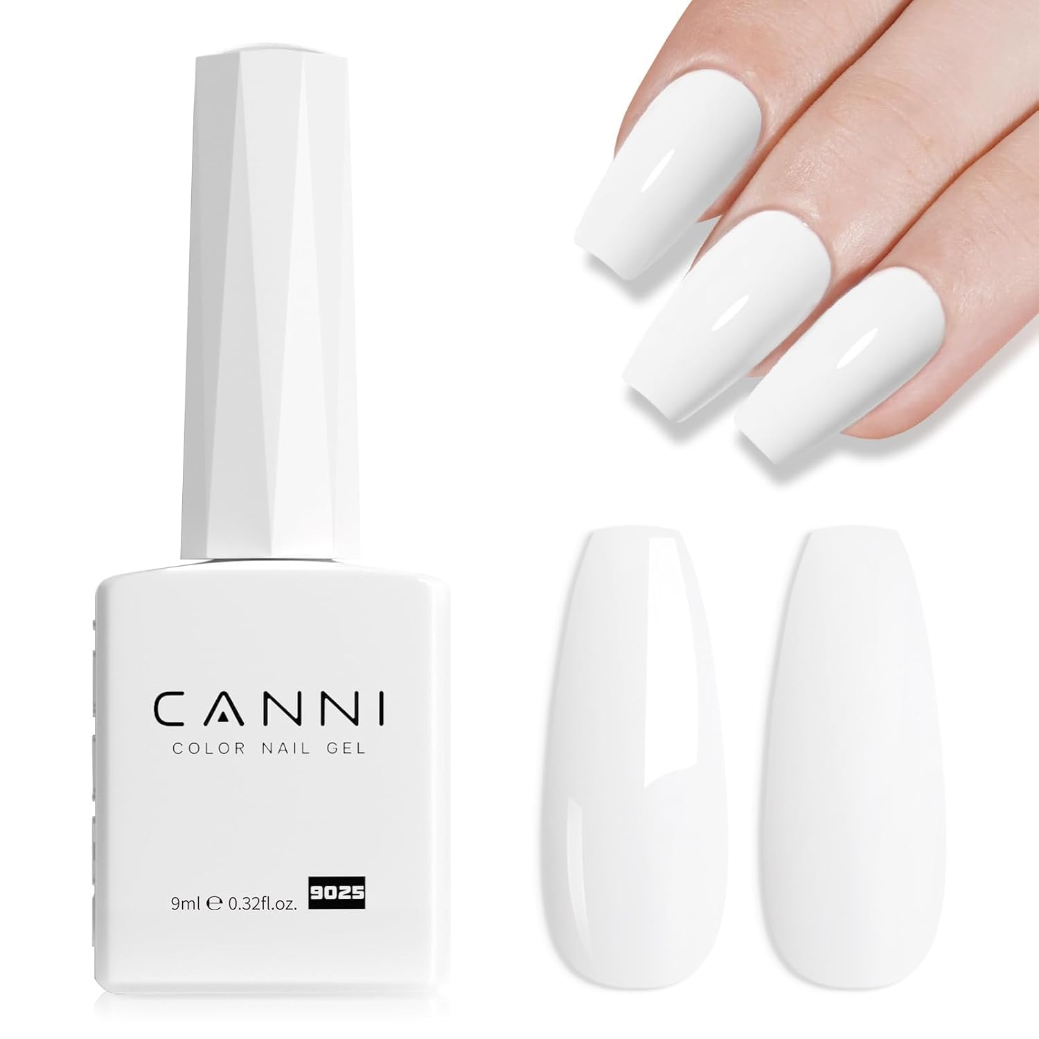 CANNI Light Pink Gel Nail Polish. 1Pcs Baby Pink Gel Polish Soft Pale Color High Gloss Soak Off U V Nail Manicure Salon DIY : Beauty & Personal Care
