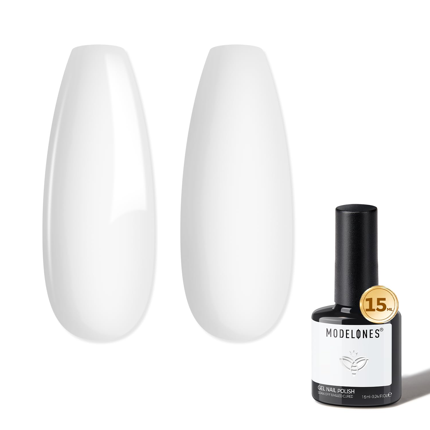 modelones Pink Gel Nail Polish Jelly Nude Pink Gel Polish French Tip Base Colors Translucent Soak Off U V Soap Nails for Nail Art Manicure at Home 15ML : Beauty & Personal Care
