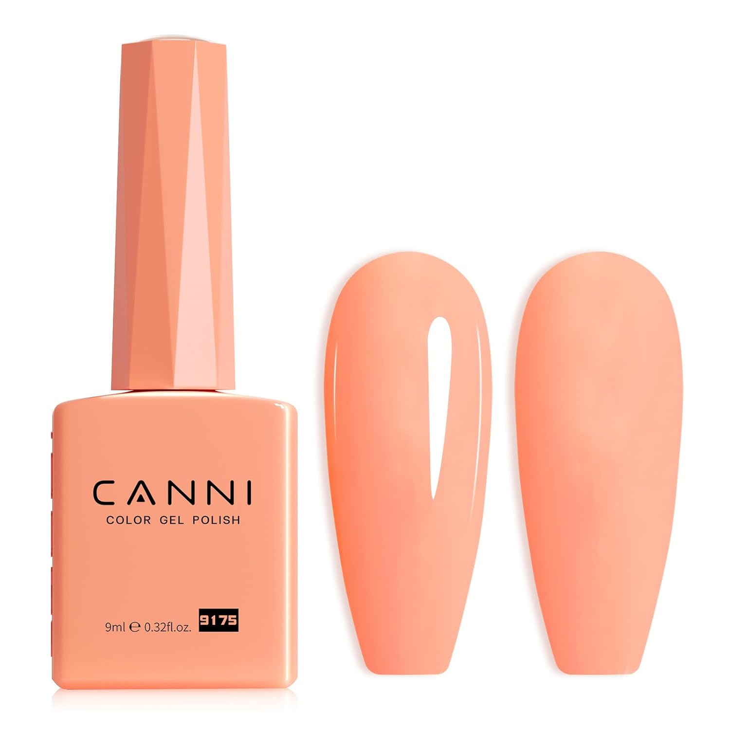 CANNI Light Pink Gel Nail Polish. 1Pcs Baby Pink Gel Polish Soft Pale Color High Gloss Soak Off U V Nail Manicure Salon DIY : Beauty & Personal Care