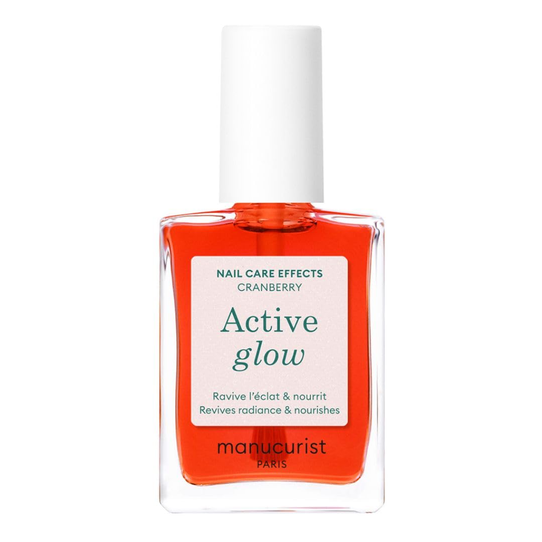 Manucurist Active Blur™ Blurring Treatment Nail Polish – Powder Pink Matte Nails Care with Niacinamide – No Lamp – Vegan & Made in France – Nail Strengthener and Growth for Weak Nails – Plant-Based : Beauty & Personal Care