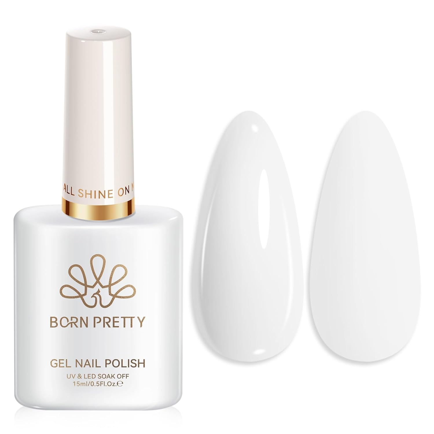Born Pretty Nude Gel Nail Polish Jelly Light Nude Gel Polish.Sheer Translucent Skin Stone Natural Long Lasting Soak Off Gel Polish Nail Art DIY 15ML : Beauty & Personal Care