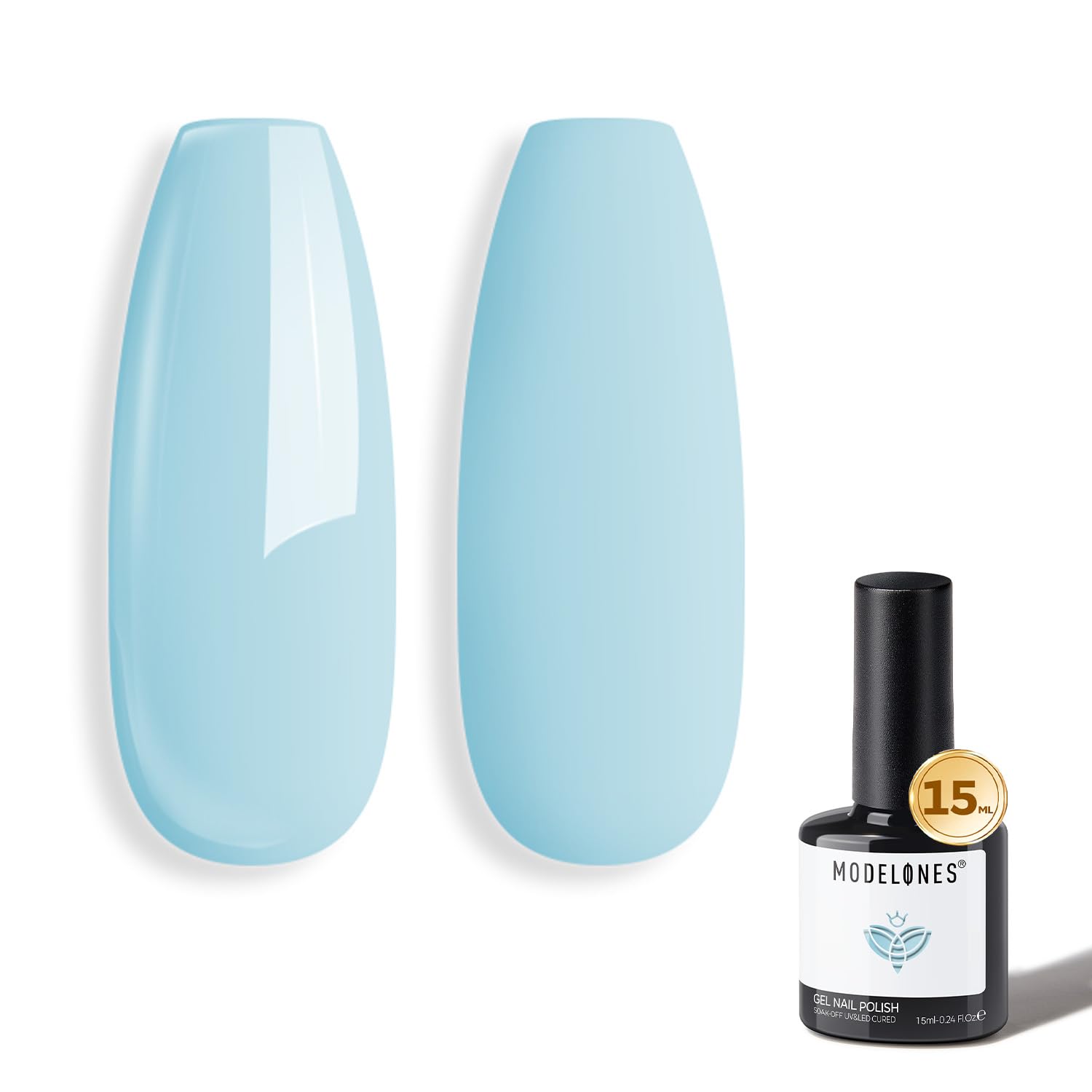 modelones Pink Gel Nail Polish Jelly Nude Pink Gel Polish French Tip Base Colors Translucent Soak Off U V Soap Nails for Nail Art Manicure at Home 15ML : Beauty & Personal Care