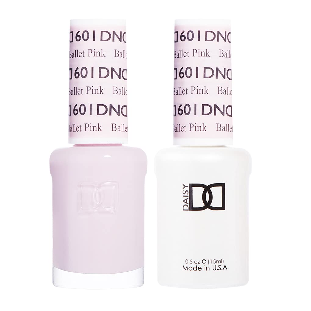 DND Gel Polish Set. Pink Collection. UV/LED Gel Polish and Air Dry Nail Lacquer. Matching Chip-Free Polish Duo. 601 Ballet Pink. 0.5 Fl Oz : Beauty & Personal Care