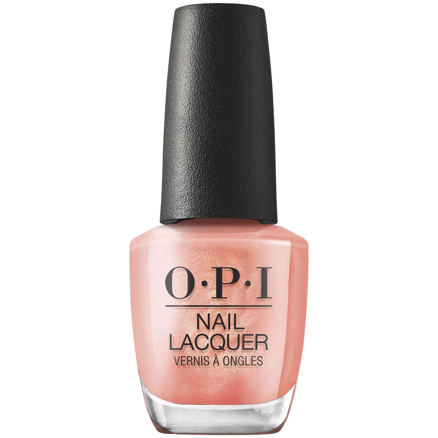 OPI Nail Lacquer Cajun Shrimp | Opaque Bright Orange Crème Chip Resistant Nail Polish | Fast Drying. Streak Free