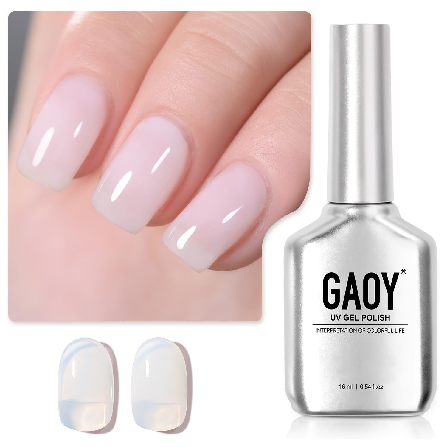 GAOY Red Gel Nail Polish. 16ml Soak Off Gel Polish. UV Light Cure for Nail Art DIY Manicure at Home. 1149 Dark Red Cherry : Beauty & Personal Care