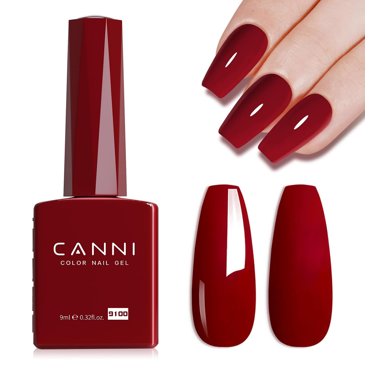 CANNI Light Pink Gel Nail Polish. 1Pcs Baby Pink Gel Polish Soft Pale Color High Gloss Soak Off U V Nail Manicure Salon DIY : Beauty & Personal Care