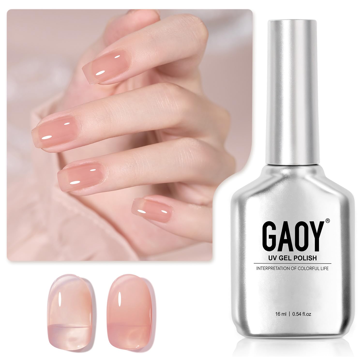 GAOY Red Gel Nail Polish. 16ml Soak Off Gel Polish. UV Light Cure for Nail Art DIY Manicure at Home. 1149 Dark Red Cherry : Beauty & Personal Care
