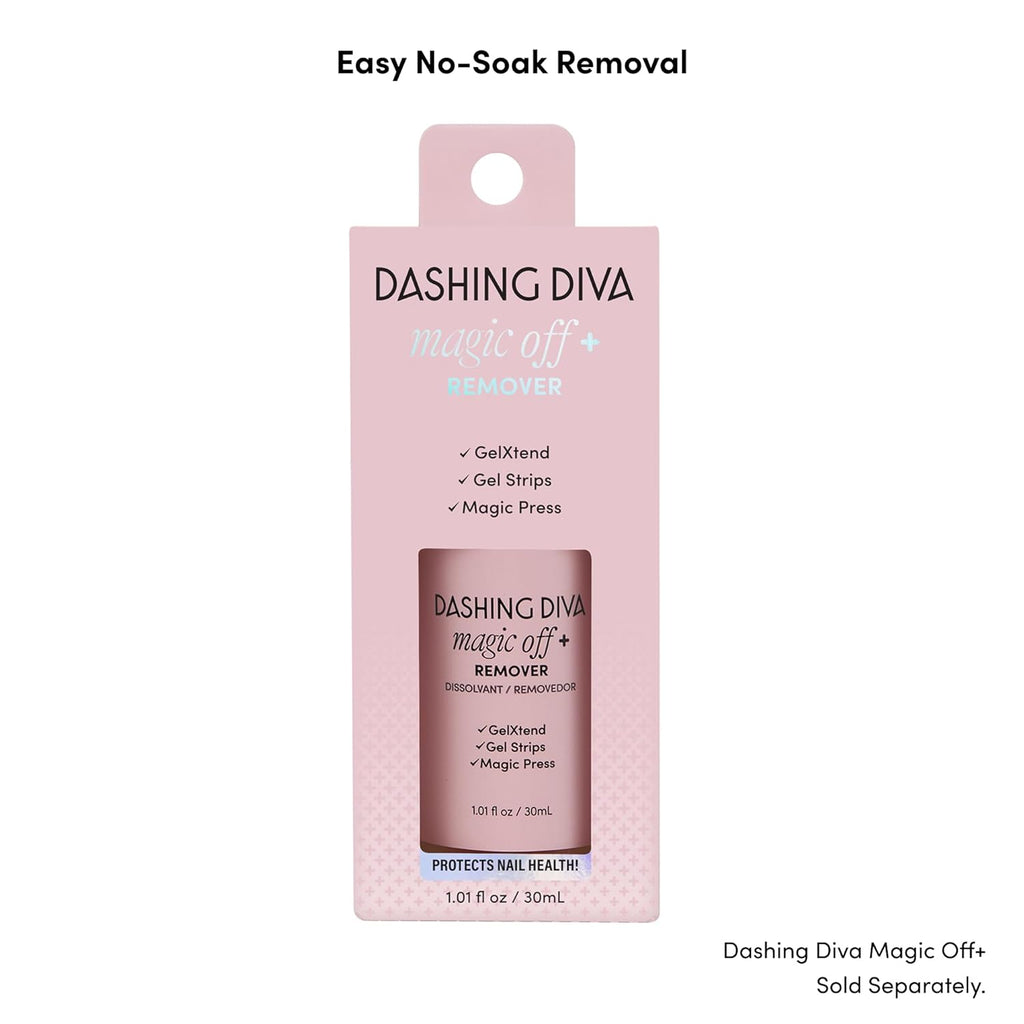 Dashing Diva Gloss Nail Strips Bundle - The Vivids Collection - Fruit Punch Petals & Papaya Breeze - UV Free. Chip Resistant. Long Lasting Gel Stickers - Contains 2 Sets : Beauty & Personal Care