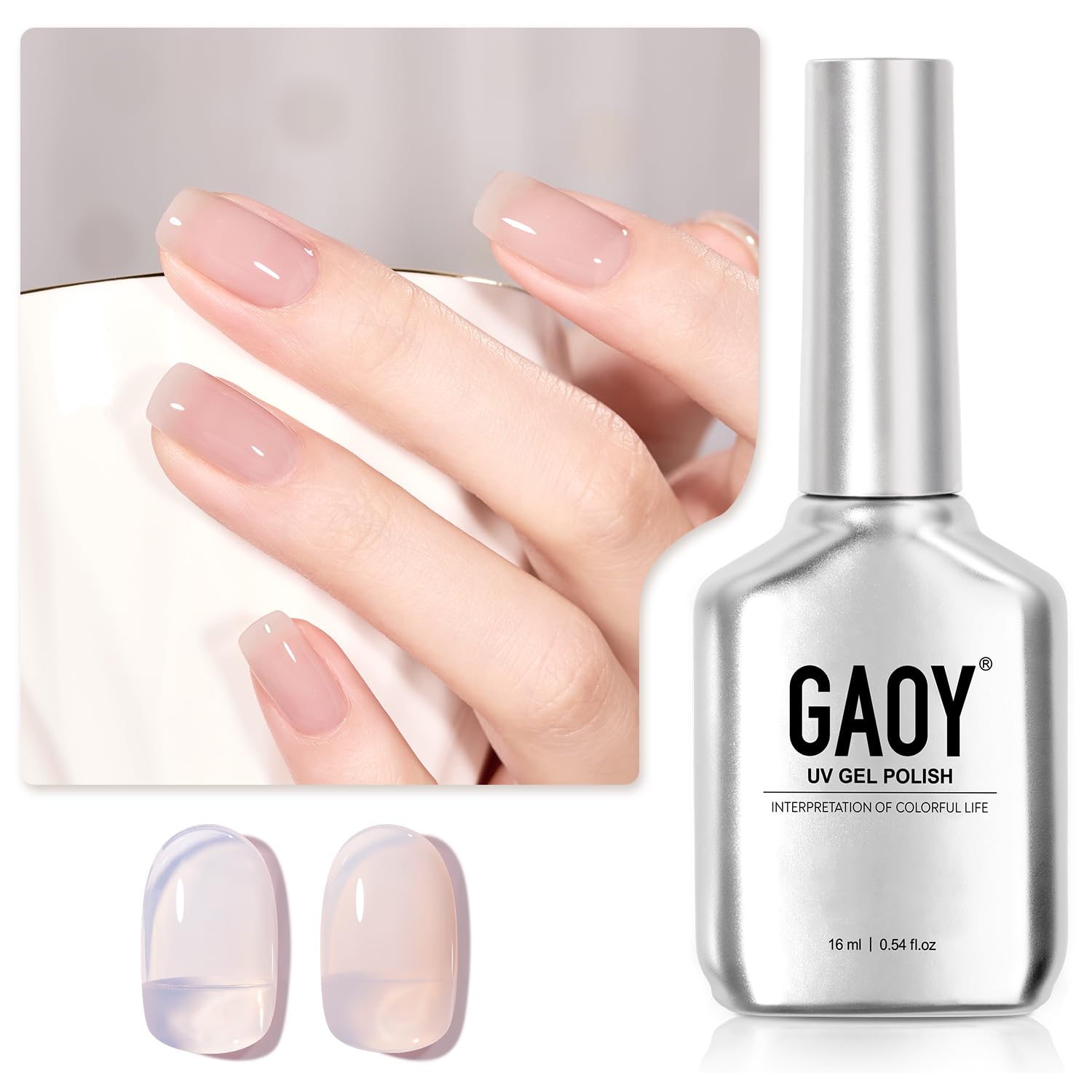 GAOY Red Gel Nail Polish. 16ml Soak Off Gel Polish. UV Light Cure for Nail Art DIY Manicure at Home. 1149 Dark Red Cherry : Beauty & Personal Care