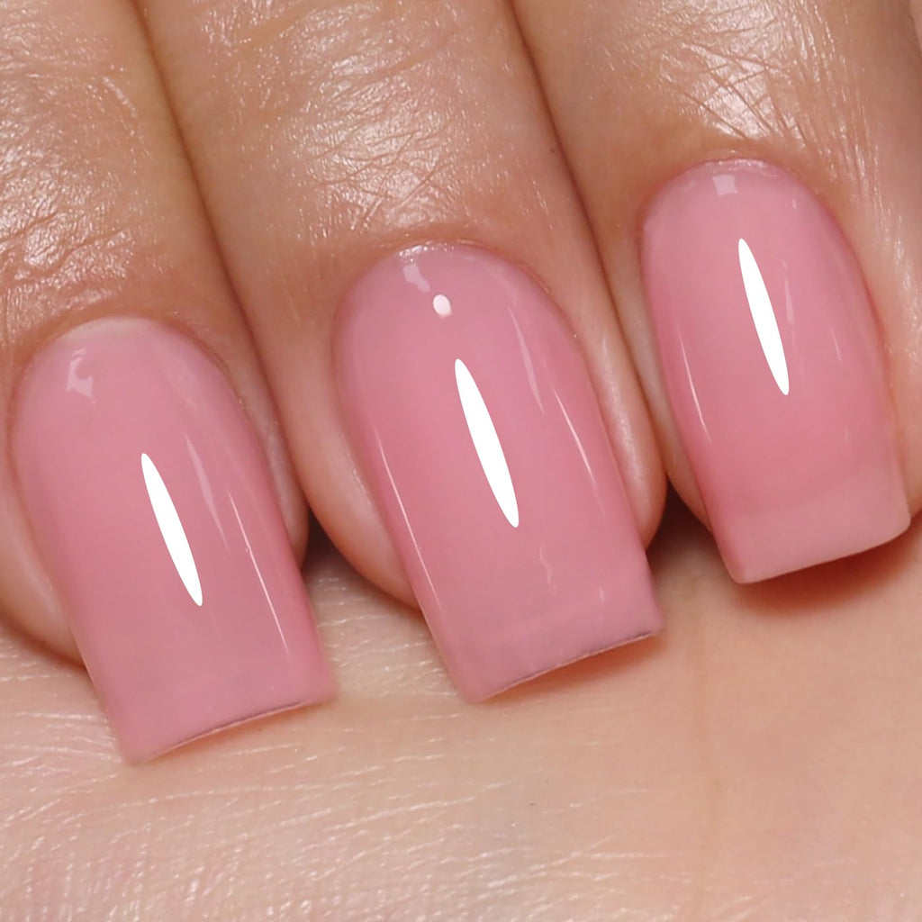 Imtiti Jelly Gel Nail Polish. Pink Sheer Jelly Gel Polish Spring Summer Translucent Art Manicure Salon DIY Design 10ML : Beauty & Personal Care