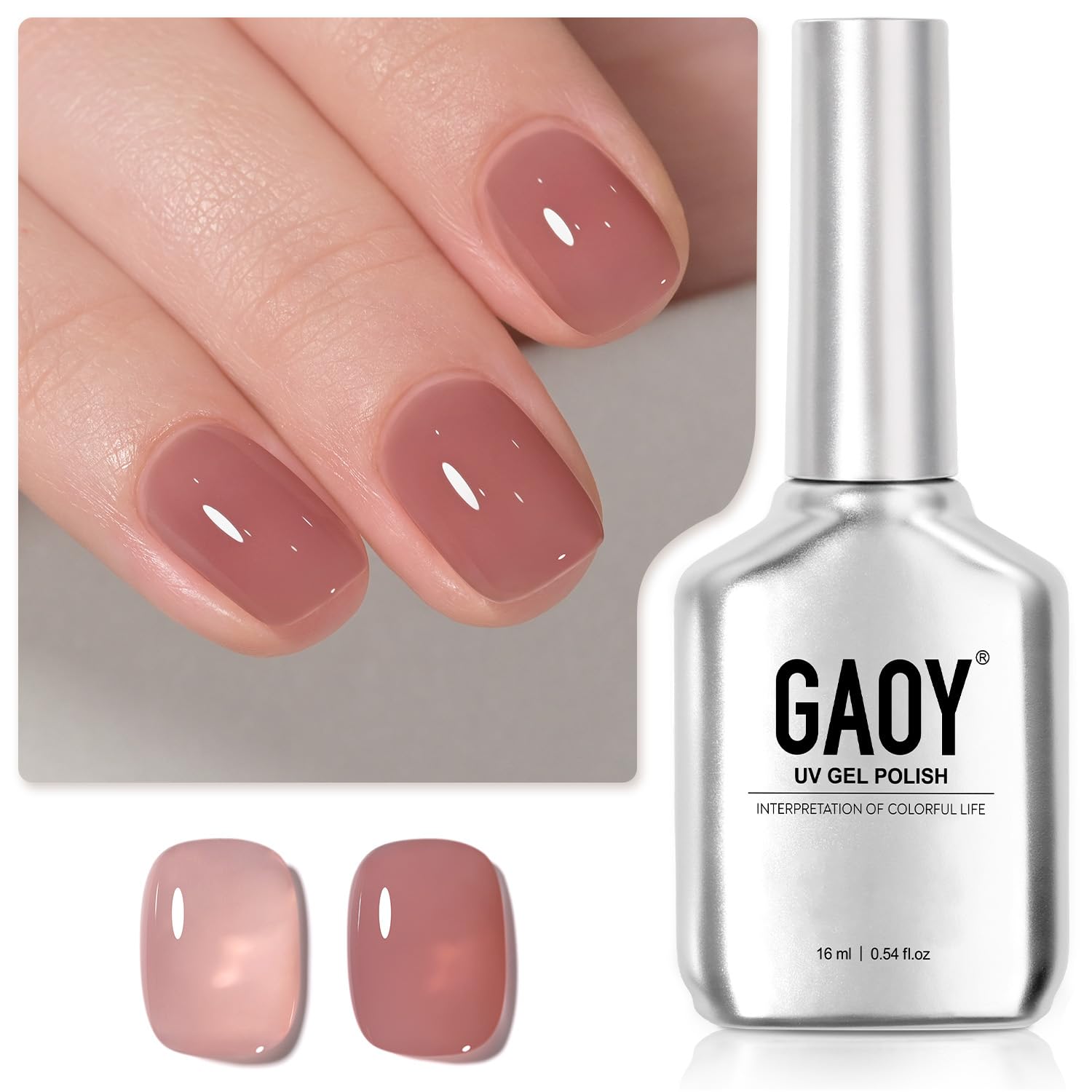 GAOY Red Gel Nail Polish. 16ml Soak Off Gel Polish. UV Light Cure for Nail Art DIY Manicure at Home. 1149 Dark Red Cherry : Beauty & Personal Care