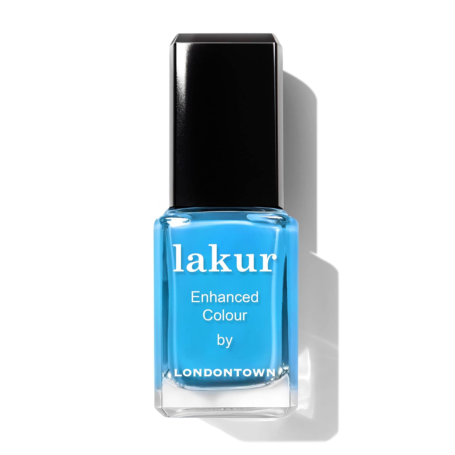 LONDONTOWN Lakur Nail Polish – Blue. Cloud Nine. 0.4 Fl Oz. Long-Lasting. Streak-Free. Chip-Resistant | 21+ Free Non-Toxic Vegan Nail Color. Strengthens & Hydrates Nails : Beauty & Personal Care