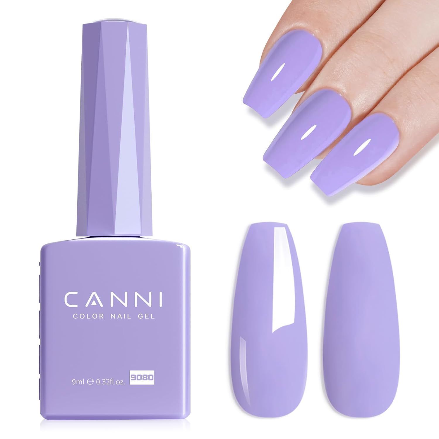CANNI Light Pink Gel Nail Polish. 1Pcs Baby Pink Gel Polish Soft Pale Color High Gloss Soak Off U V Nail Manicure Salon DIY : Beauty & Personal Care