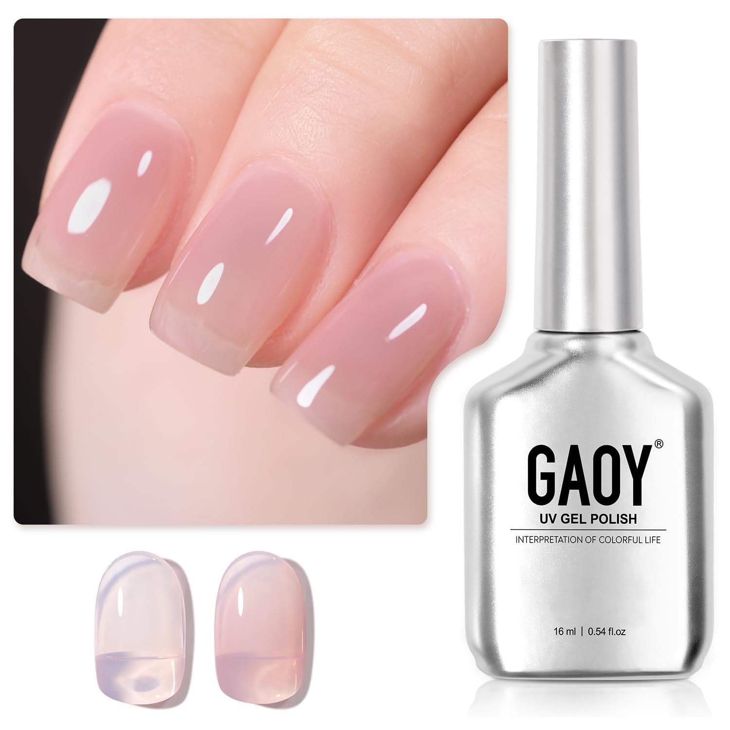 GAOY Red Gel Nail Polish. 16ml Soak Off Gel Polish. UV Light Cure for Nail Art DIY Manicure at Home. 1149 Dark Red Cherry : Beauty & Personal Care