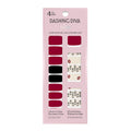 Dashing Diva Gloss Nail Strips - Crystal Clear - UV Free. Chip Resistant. Long Lasting Gel Stickers - Contains 32 Wraps. 1 Prep Pad. 1 File : Beauty & Personal Care
