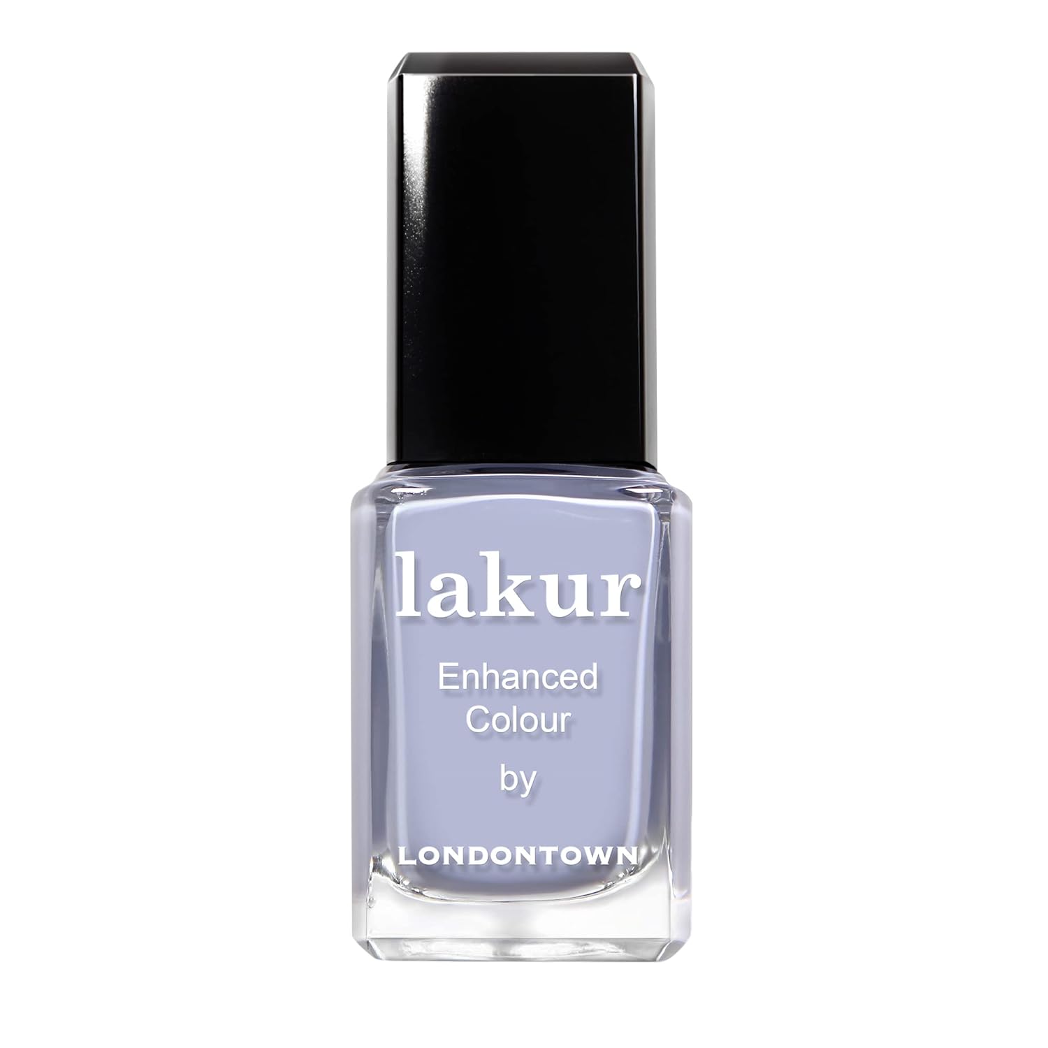LONDONTOWN Lakur Nail Polish – Blue. Cloud Nine. 0.4 Fl Oz. Long-Lasting. Streak-Free. Chip-Resistant | 21+ Free Non-Toxic Vegan Nail Color. Strengthens & Hydrates Nails : Beauty & Personal Care
