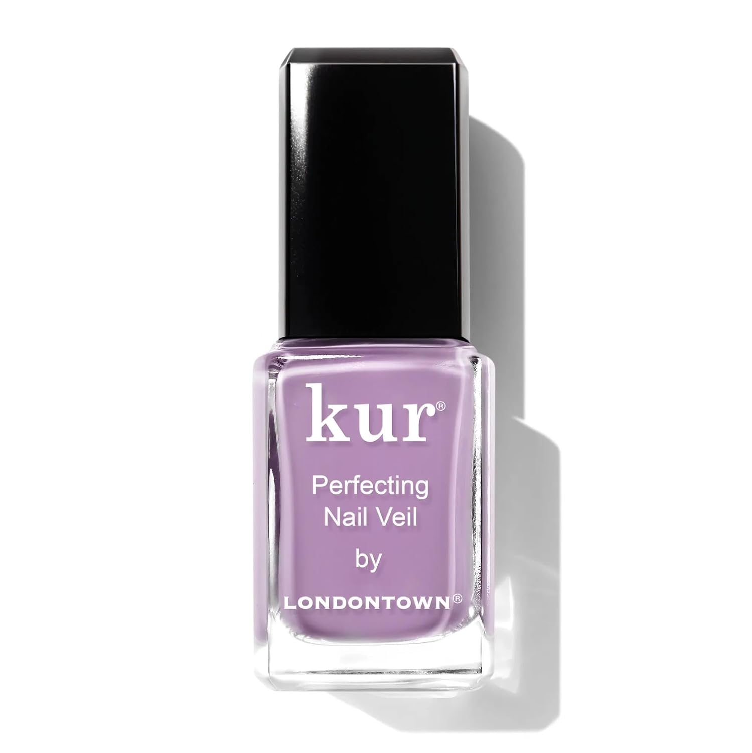 LONDONTOWN Perfecting Nail Veil. Sheer. Buildable Nail Tint Plus Nail Strengthener. Hydrates & Conditions Nails. #3 Violet Mauve Tint. 0.4 Fl Oz : Beauty & Personal Care