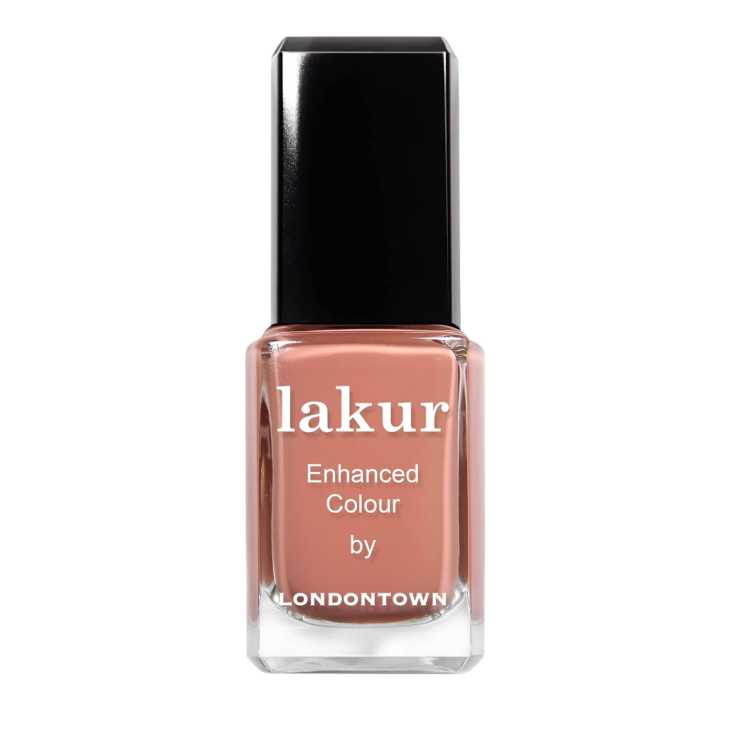 LONDONTOWN Lakur Nail Polish – Nude & Brown Shades. Champagne in Bed. 0.4 Fl Oz. Long-Lasting. Streak-Free. Chip-Resistant | 21+ Free Non-Toxic Vegan Nail Color. Strengthens & Hydrates Nails : Beauty & Personal Care