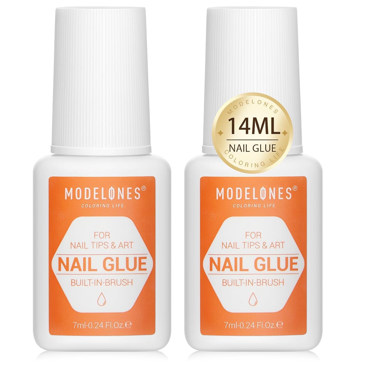 Modelones Press on Nails Short. Oval Spring Fake Nails. Reusable Nail Kit with Nail Glue Adhesive Tabs Mini Nail File. Nails Press Ons 32Pcs 16Sizes. Women Girl Gift. Pink Ombre : Beauty & Personal Care