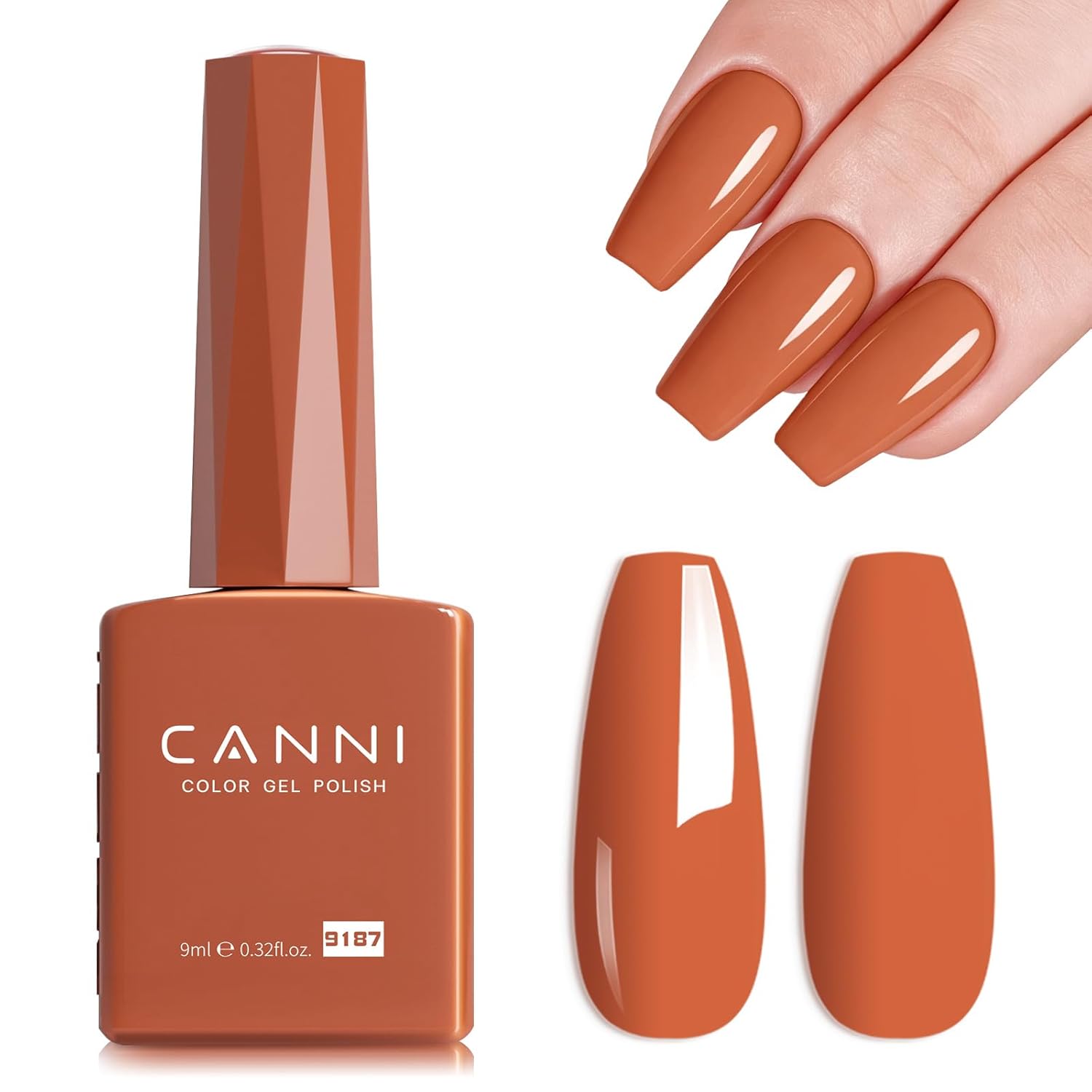 CANNI Light Pink Gel Nail Polish. 1Pcs Baby Pink Gel Polish Soft Pale Color High Gloss Soak Off U V Nail Manicure Salon DIY : Beauty & Personal Care