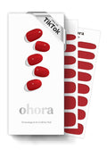 ohora Semi Cured Gel Nail Strips (N Essential French) - White. French. Works with Any UV/LED Lamps. Salon-Quality. Long Lasting. Easy to Apply & Remove - Includes 2 Prep Pads. Nail File & Wooden Stick : Beauty & Personal Care