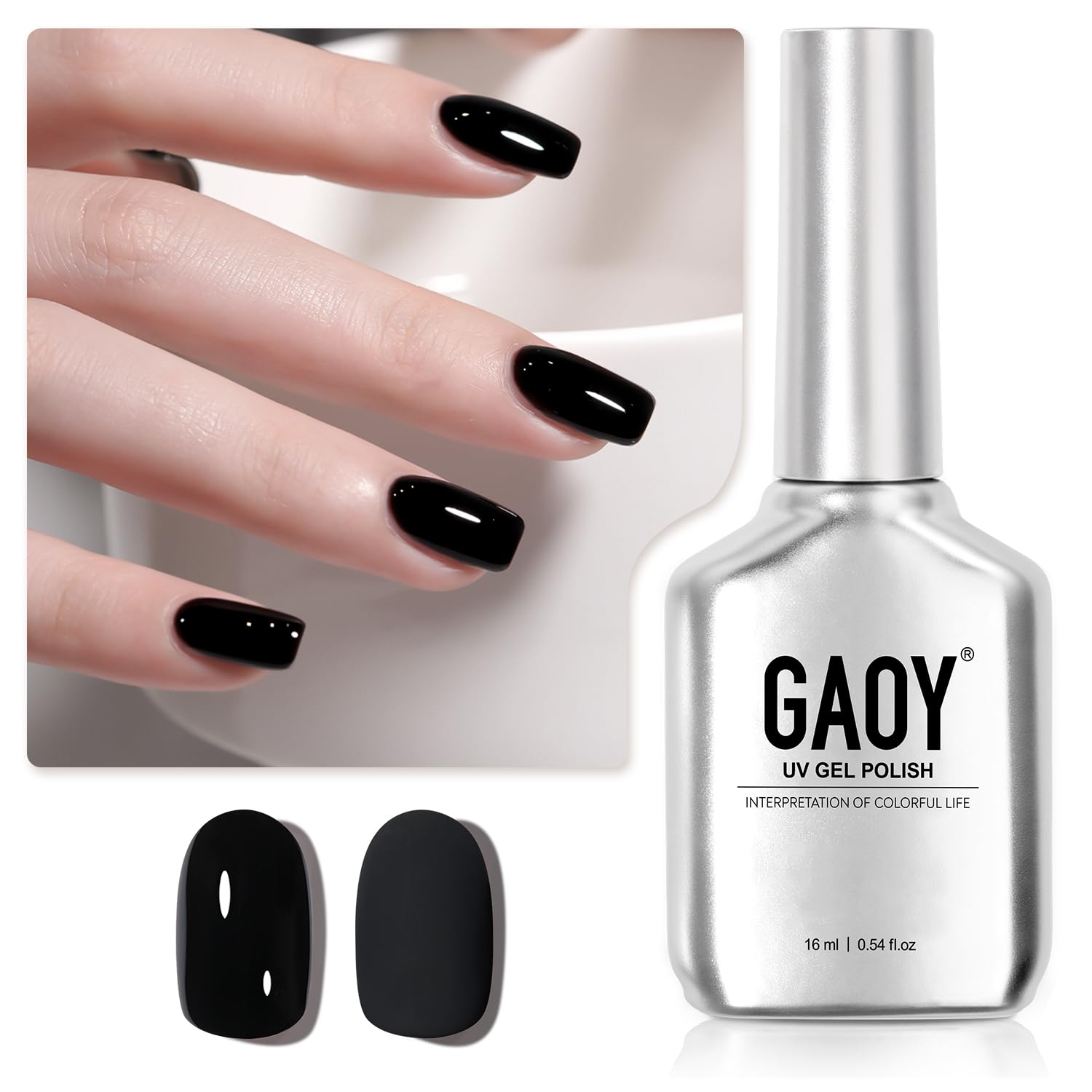 GAOY Red Gel Nail Polish. 16ml Soak Off Gel Polish. UV Light Cure for Nail Art DIY Manicure at Home. 1149 Dark Red Cherry : Beauty & Personal Care