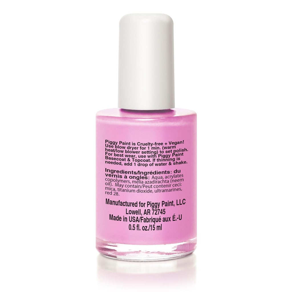 Piggy Paint | 100% Non-Toxic Girls Nail Polish | Safe. Cruelty-free. Vegan. & Low Odor for Kids | PINKie Promise : Beauty & Personal Care