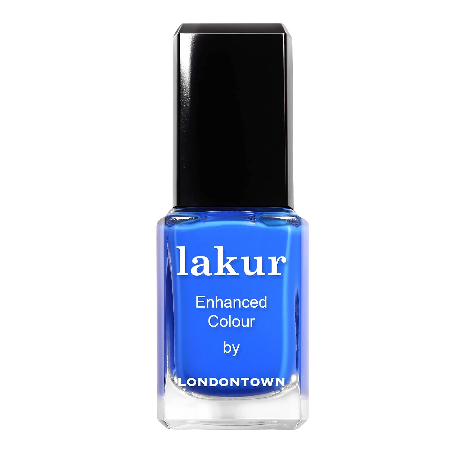 LONDONTOWN Lakur Nail Polish – Blue. Cloud Nine. 0.4 Fl Oz. Long-Lasting. Streak-Free. Chip-Resistant | 21+ Free Non-Toxic Vegan Nail Color. Strengthens & Hydrates Nails : Beauty & Personal Care