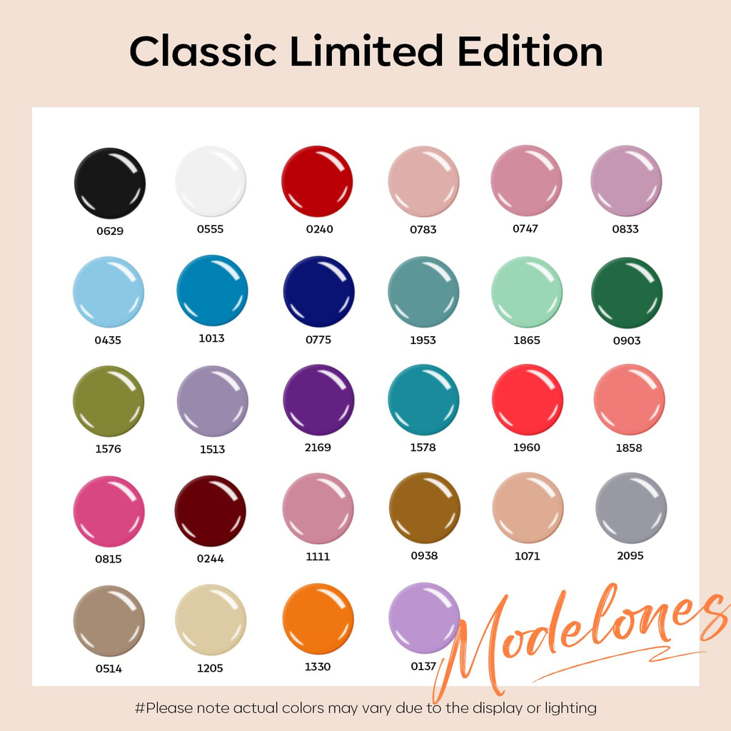 modelones 32 PCS Gel Nail Polish Set. 28 Colors Gel Polish with No Wipe Base Coat. Glitter & Glossy & Matte Top Coat Black Brown Red Purple Soak Off LED Nail Art Kit Salon at Home : Beauty & Personal Care
