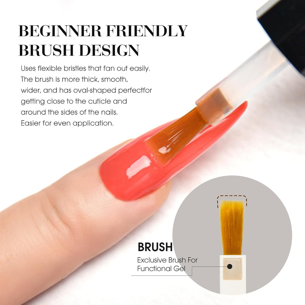 CANNI Light Pink Gel Nail Polish. 1Pcs Baby Pink Gel Polish Soft Pale Color High Gloss Soak Off U V Nail Manicure Salon DIY : Beauty & Personal Care