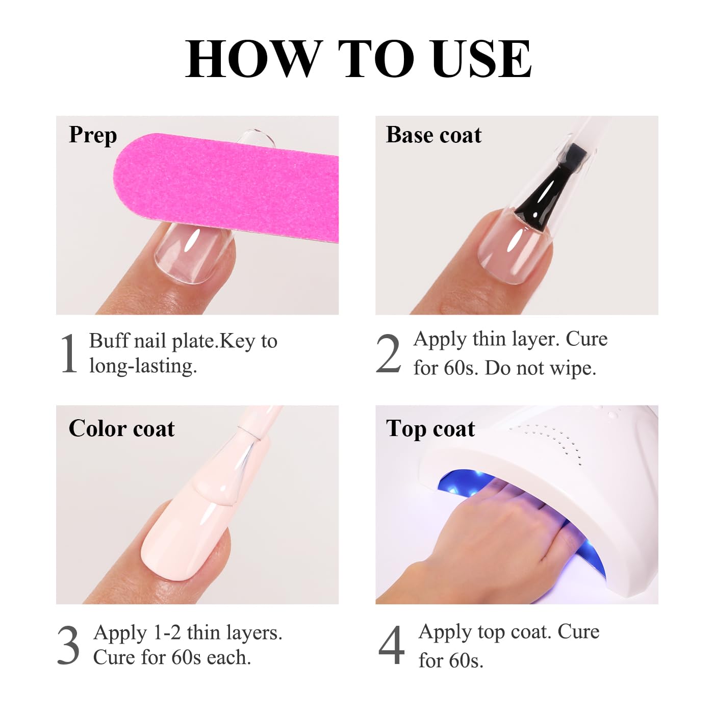 Imtiti Jelly Gel Nail Polish. Pink Sheer Jelly Gel Polish Spring Summer Translucent Art Manicure Salon DIY Design 10ML : Beauty & Personal Care