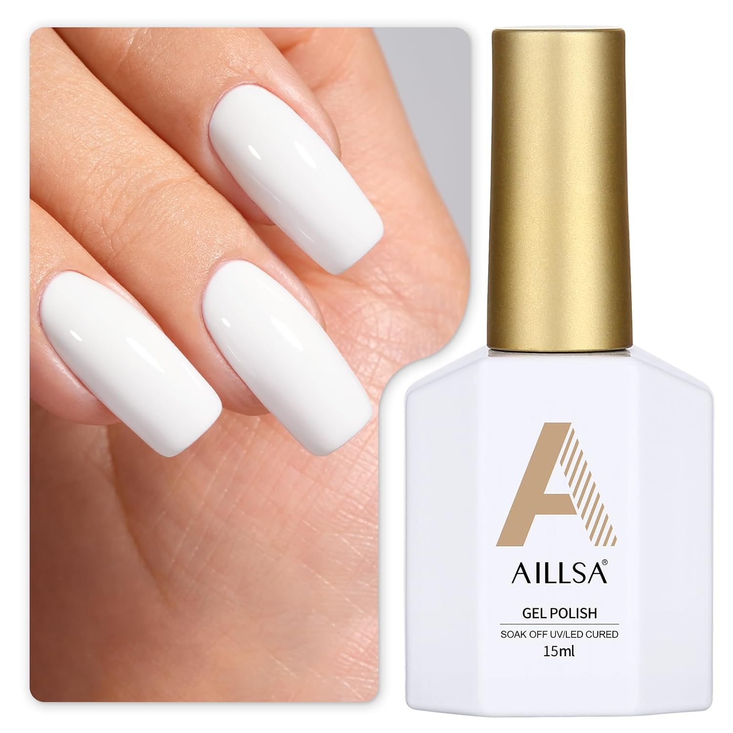 AILLSA Gel Nail Polish Nude Pink Gel Polish Sheer Neutral Color Jelly Gels Nail Polish Natural Translucent Soak Off U V Nails for Nail Art French Manicure at Home 0.51 Fl Oz /GB49 : Beauty & Personal Care